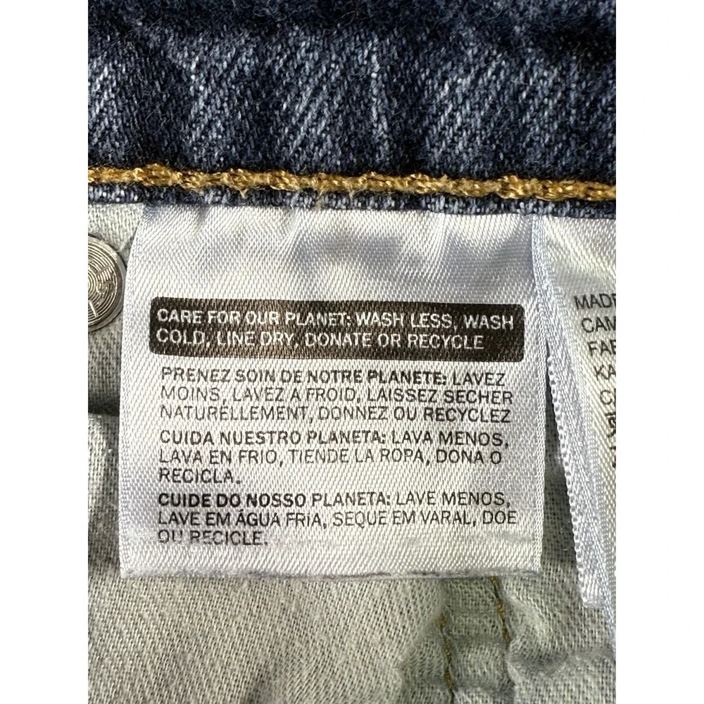 Levis 505 Jeans Mens Sz 31x30 (30x28.5 Now) Straight Fit Stretch Whiskered Blue